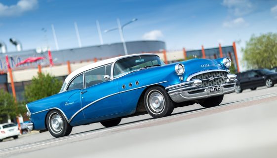 buick oldtimer old car blue car 1400243